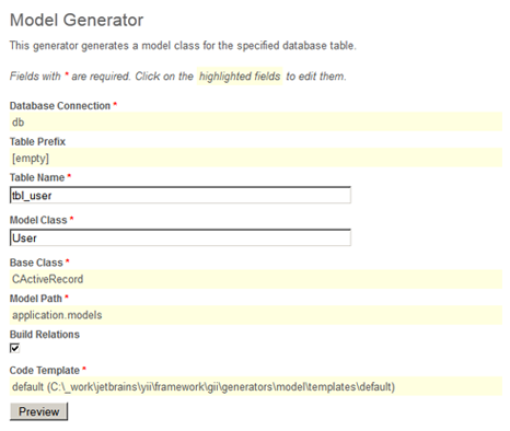 Generator modeli